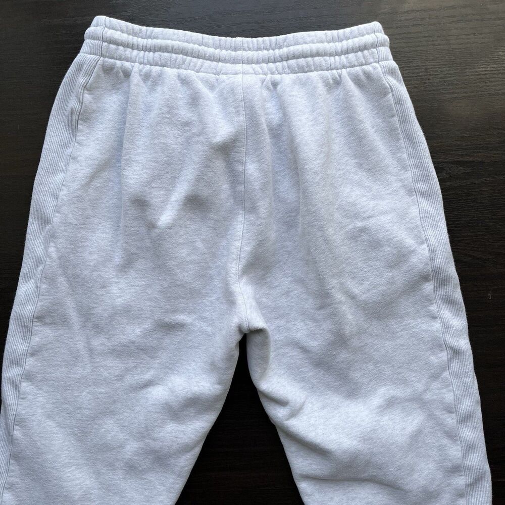 TNA Boyfriend Fit Sweatpants Aritzia Sweatfleece Cozy Fleece Pants Small Gray - Picture 4 of 12